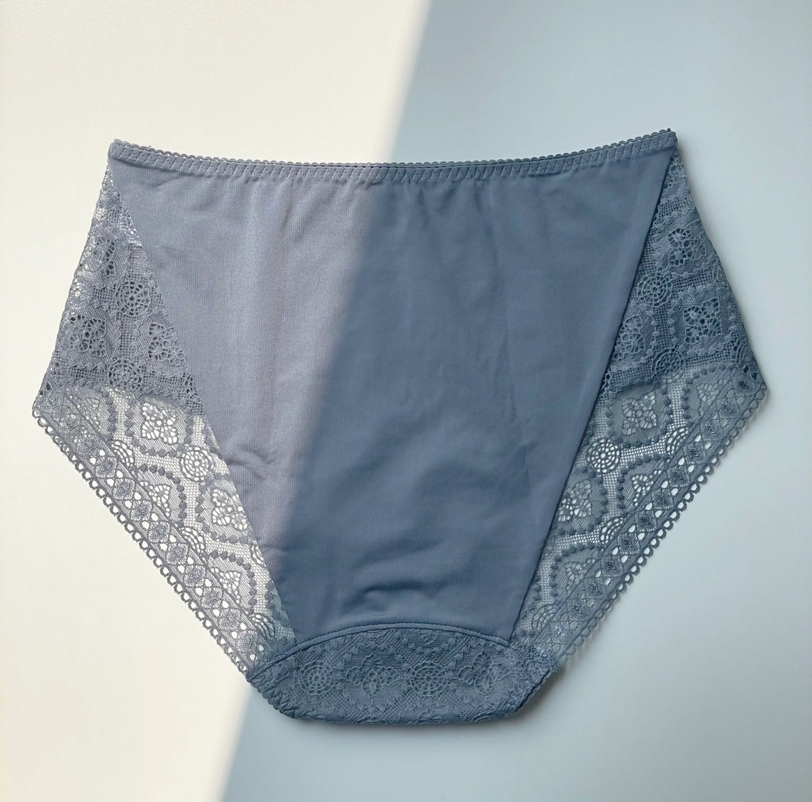 Moroccan High Waist Bikini | Blue Glay