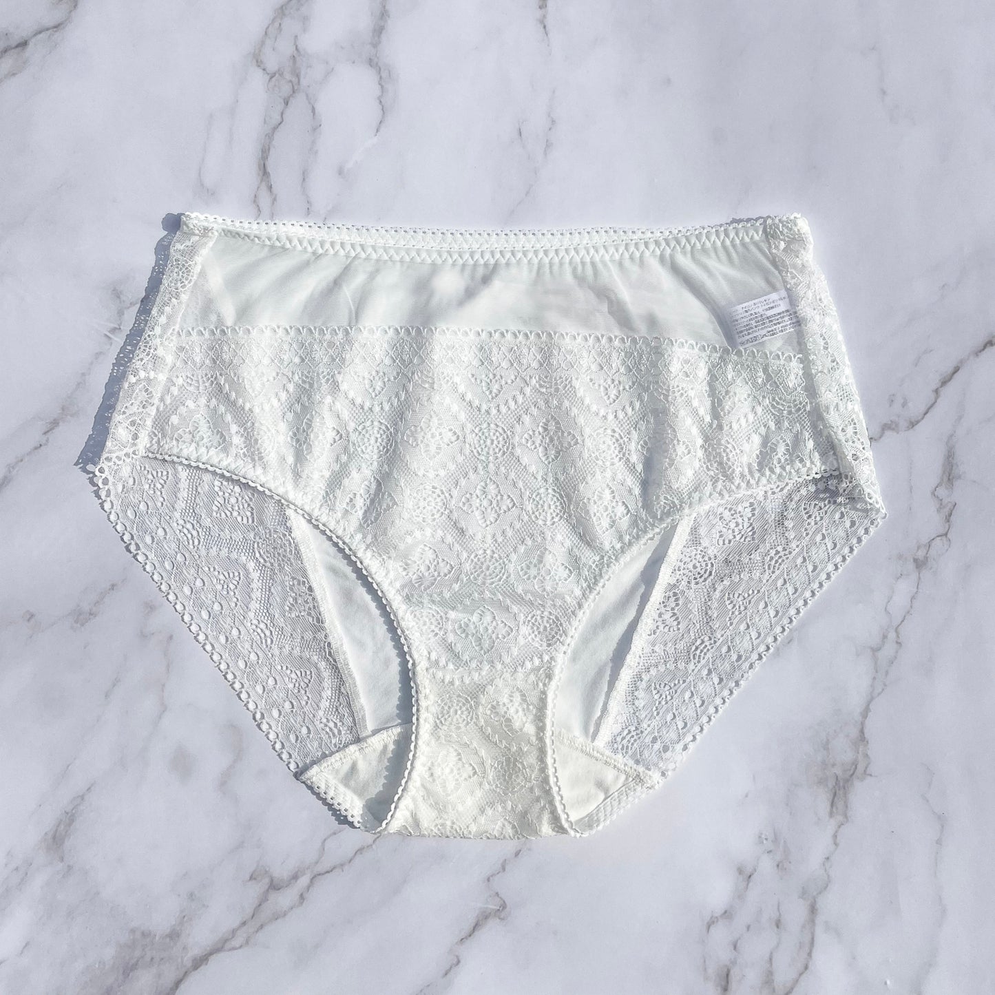 Moroccan High Waist Bikini | White