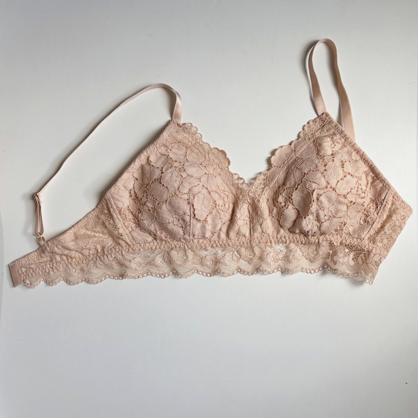 Peony Bralette | Pink Beige