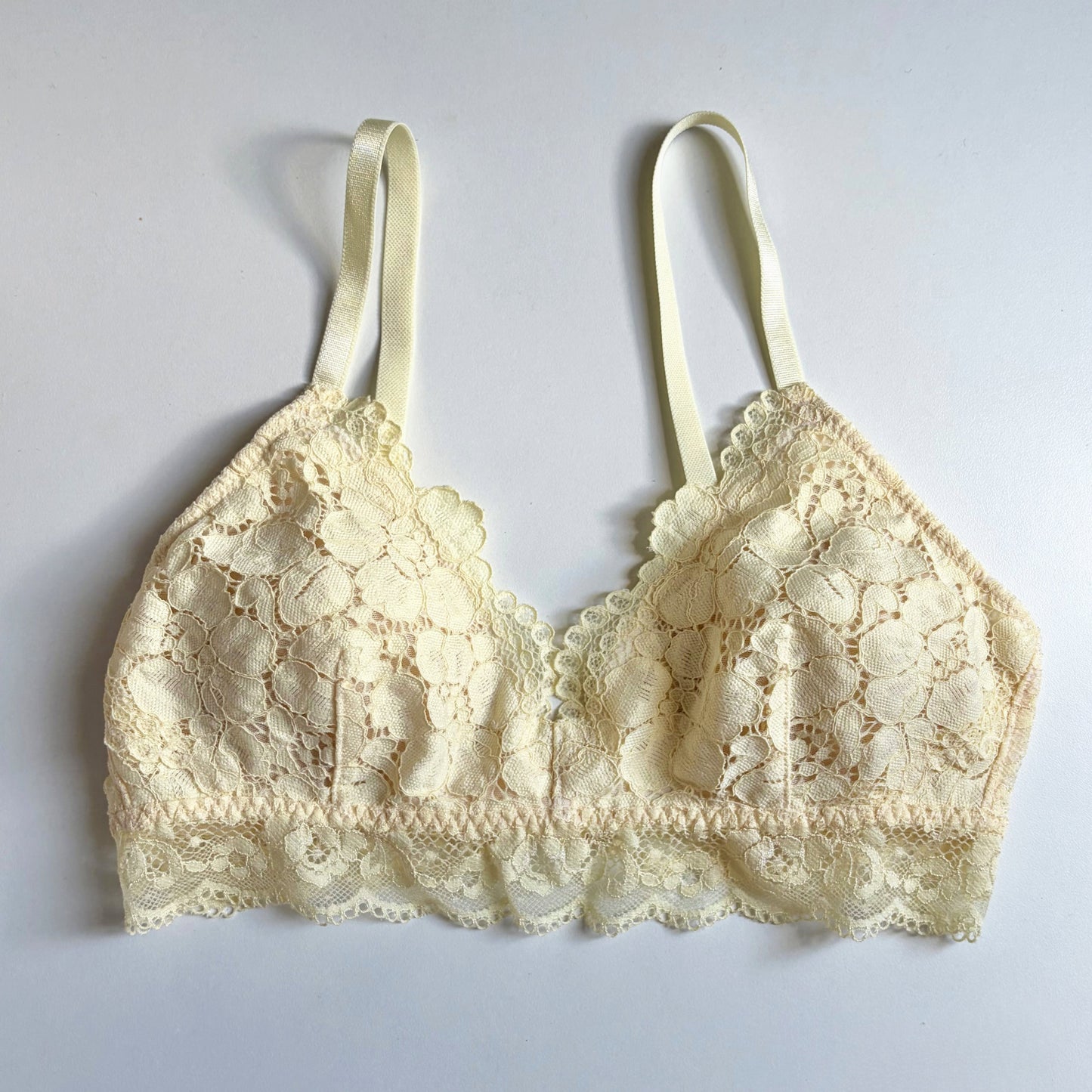 Peony Bralette | Light Yellow