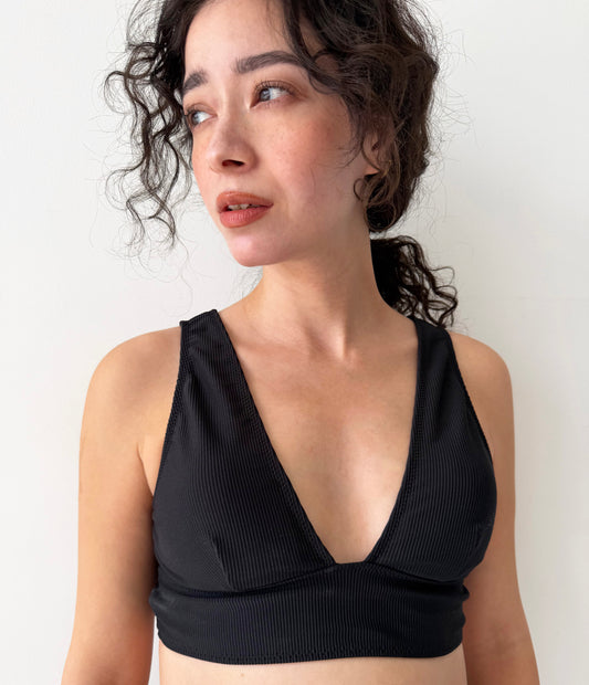 Swim Wear Tops｜Black