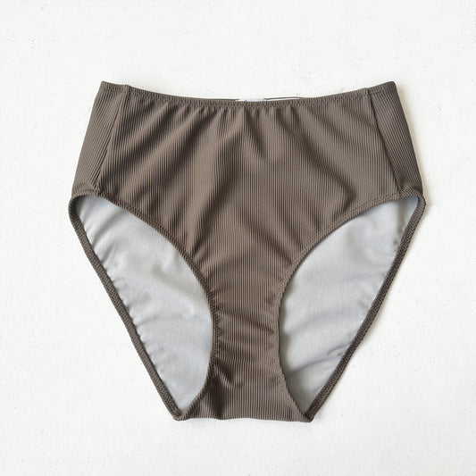 Swim Wear High Waist Bikini｜Khaki