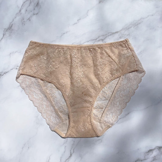 Viola High Waist Bikini｜Nude Pink