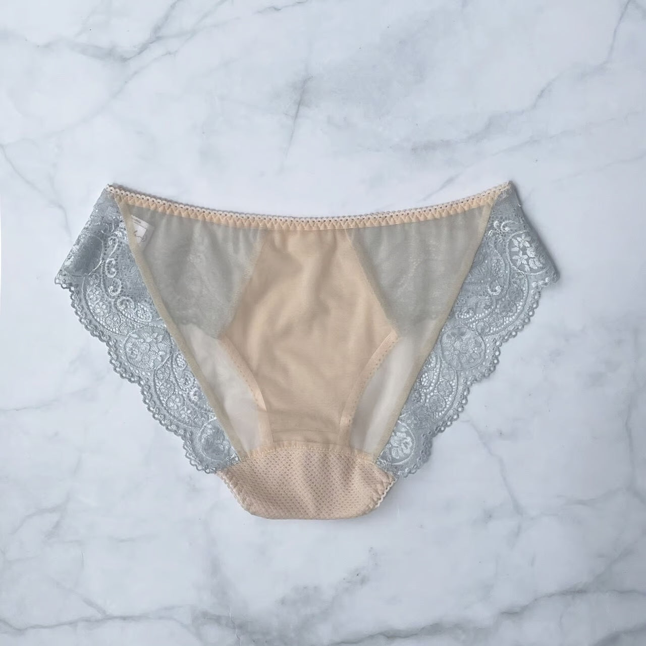 SALE Floral Pink×Blue Lace Bikini