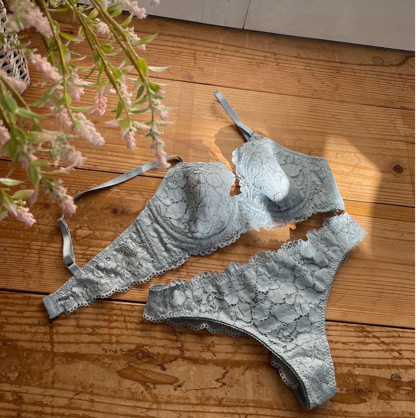 Peony Underwire Bra｜Orange