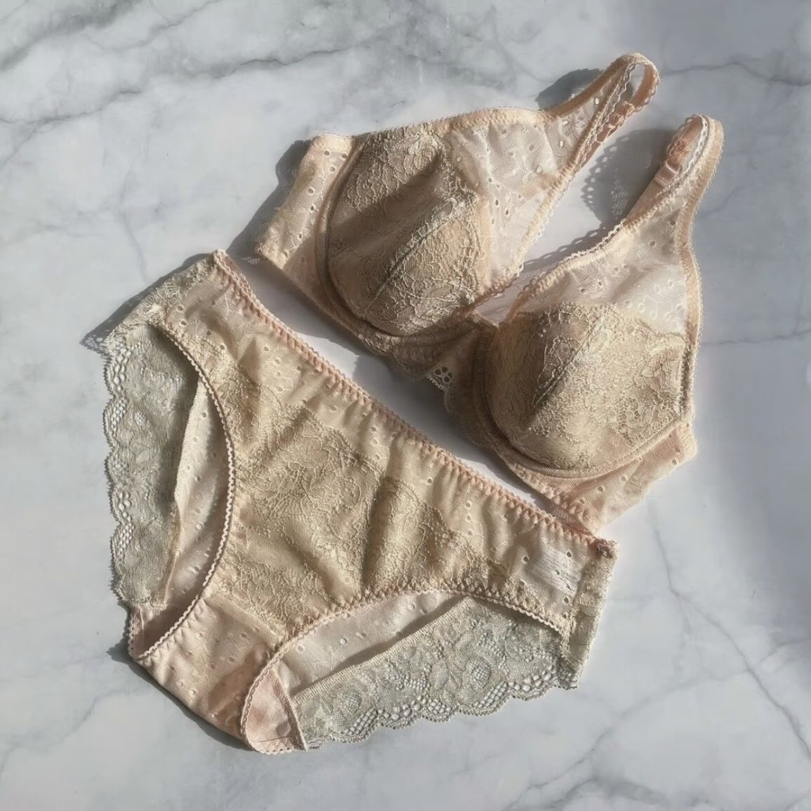 Jasmine Pink Beige Bikini