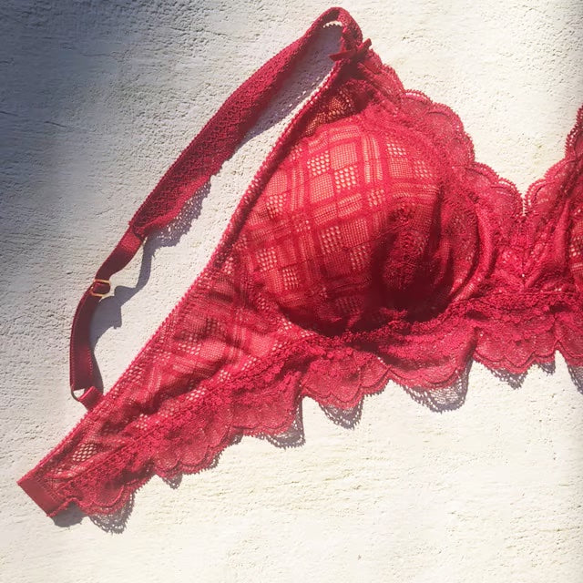 SALE Love Red Bralette