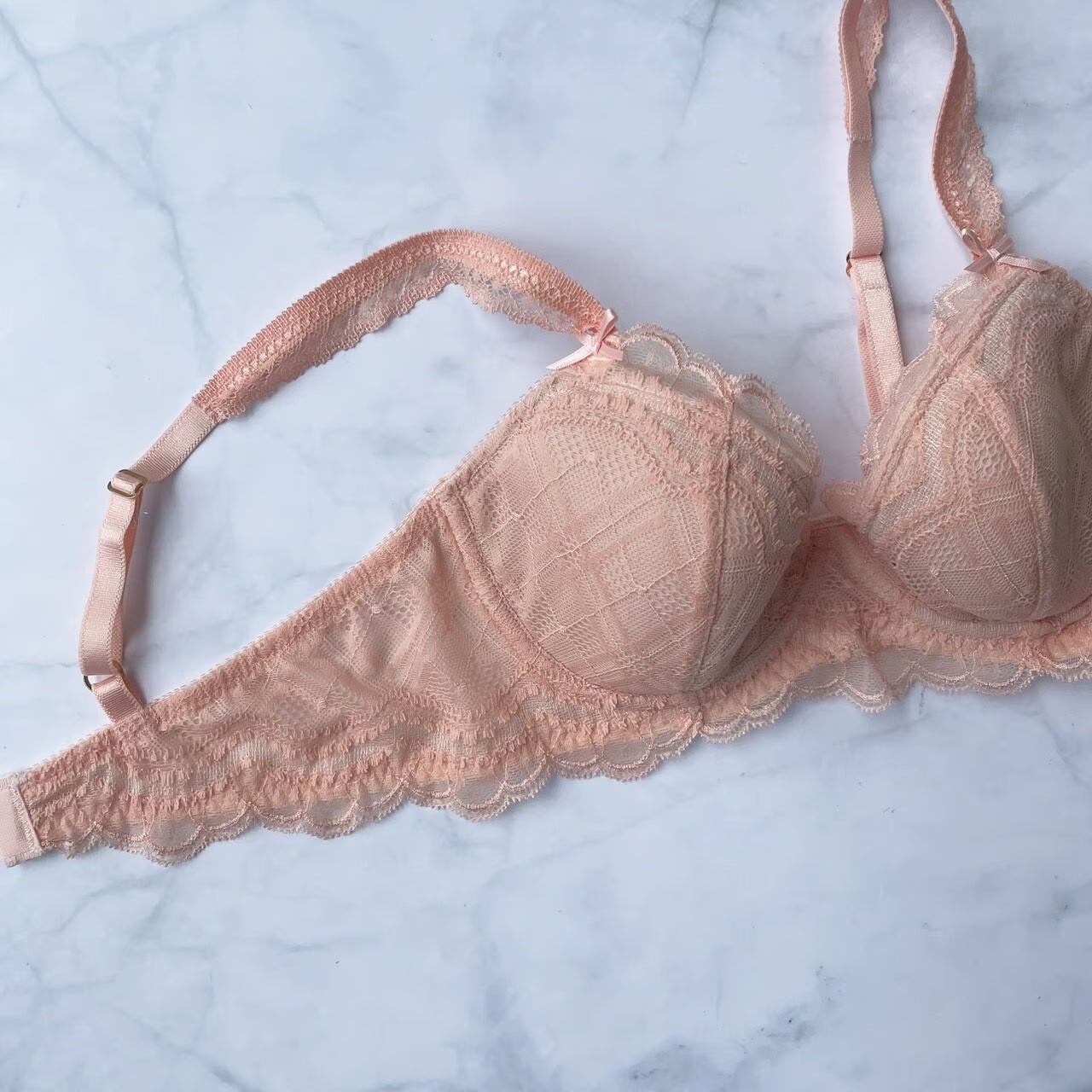 SALE Love Coral Pink UnderwireBra