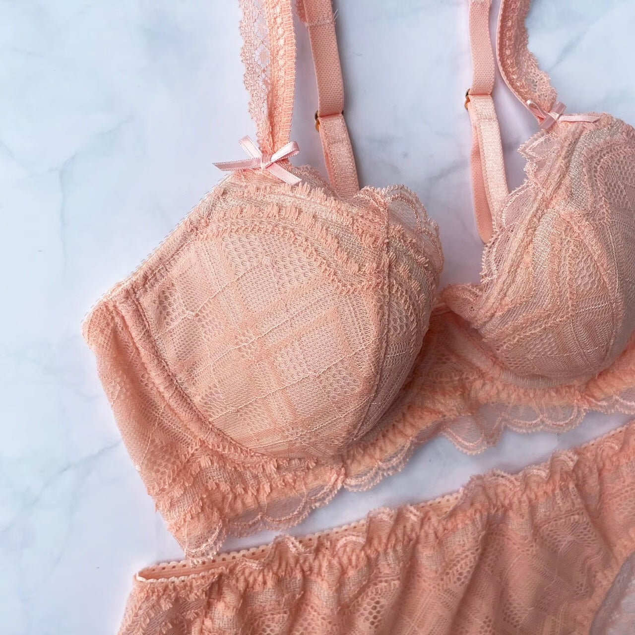 SALE Love Coral Pink UnderwireBra