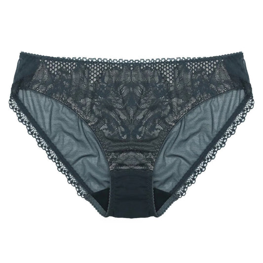 SALE Calla Lily Charcoal Gray Bikini