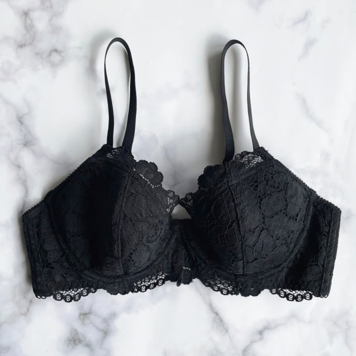Peony Underwire Bra｜Orange