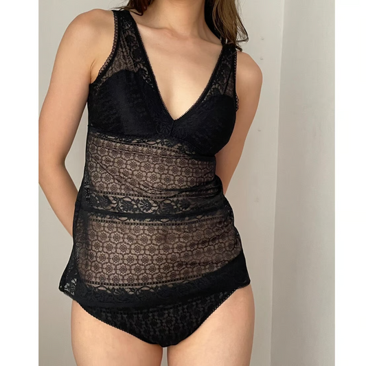 SALE Freesia Black All Lace BraCamisole
