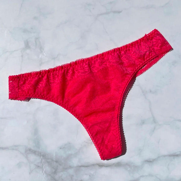 Freesia Vivid Pink Thong