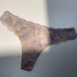 Poppy Lavender Thong