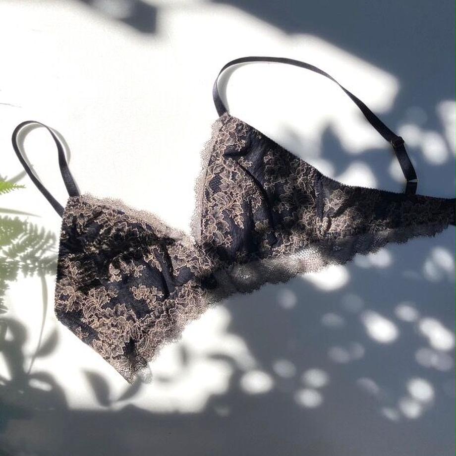 SALE Poppy Navy Bralette