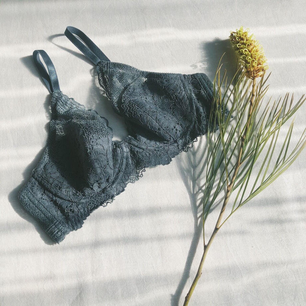 Forest Green Underwire Bra