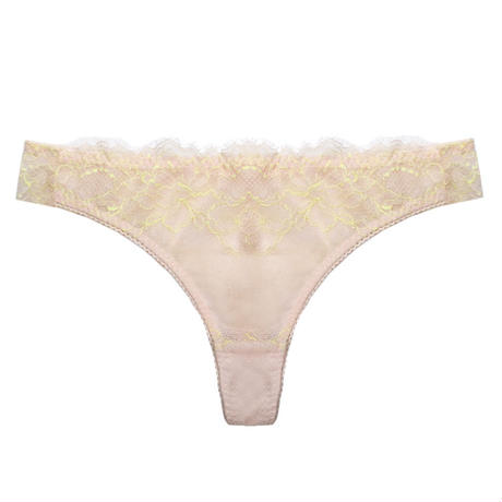 Peach Rose Pink Thong