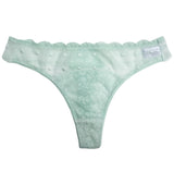 SALE Minty White Thong Green